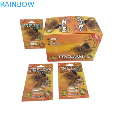 Panther / Rhino 13 tabletek Opakowanie kartonowe, Blister 3D Paper Cards Tabletki seksualne