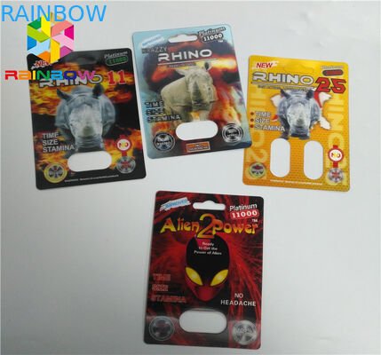 Pojemnik na kapsułki Opakowanie blistrowe Tabletki na płeć Power Tiller 69 7 3d 6000