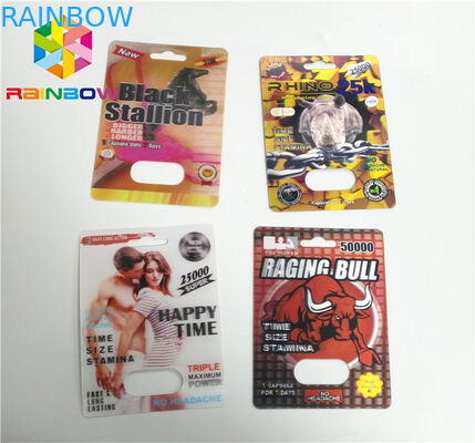 Pojemnik na kapsułki Opakowanie blistrowe Tabletki na płeć Power Tiller 69 7 3d 6000