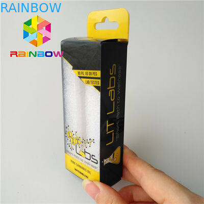 Indywidualny projekt Cbd Vape Cartridge Mylar Torby Opakowanie Matowe wykończenie powierzchni