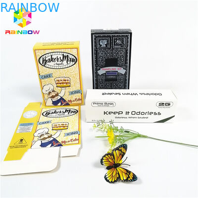 Błyszczące błyszczące logo OEM z nadrukowanym kartonowym pudełkiem z kartonu