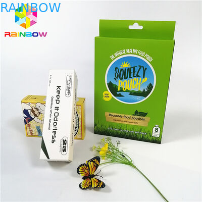 Błyszczące błyszczące logo OEM z nadrukowanym kartonowym pudełkiem z kartonu