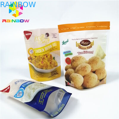 Sos Gotowane na parze plastikowe torebki Opakowanie Gotowanie Gotowanie Przechowywanie próżniowe Zamek błyskawiczny