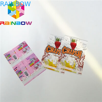 Niestandardowe drukowanie Etykiety termokurczliwe z tworzywa sztucznego Materiał PET / PVC Błyszcząca powierzchnia laminowania