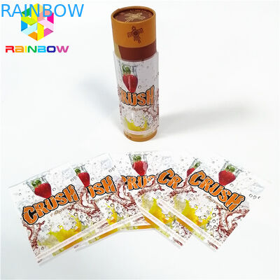 Kolorowe drukowane etykiety PET z folii termokurczliwej PET Szklana butelka Kubek Etykiety z tubą Naklejki