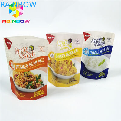 Dostosowane plastikowe stojące etui, woreczek z folii aluminiowej Odporne na ciepło