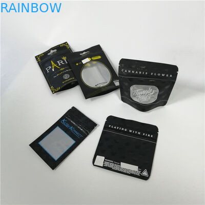 Zamykalne torby plastikowe Opakowanie Candy Gummy Bear Cbd Weed Hemp 7g 28g