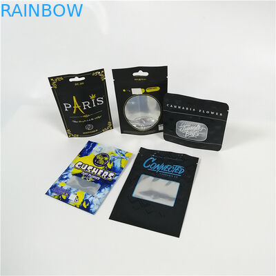 Zamykalne torby plastikowe Opakowanie Candy Gummy Bear Cbd Weed Hemp 7g 28g