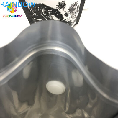 Folia do prażenia Herbata Foliowa torebka Opakowanie 100g 250g 500g Mylar Matte Luksusowy zestaw do kawy