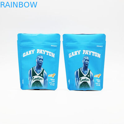 Niestandardowe opakowanie ziołowe kadzidełko, mylarowe ciasteczka Stand Up Zipper Pouch