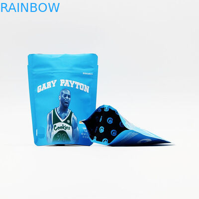 Niestandardowe opakowanie ziołowe kadzidełko, mylarowe ciasteczka Stand Up Zipper Pouch