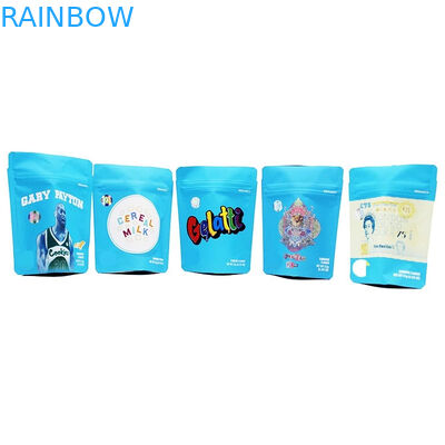 CBD Runtz Ciasteczka z możliwością wielokrotnego zamykania Ziplock Mylar Pouch Bag Materiał MOPP / VMPET / PE