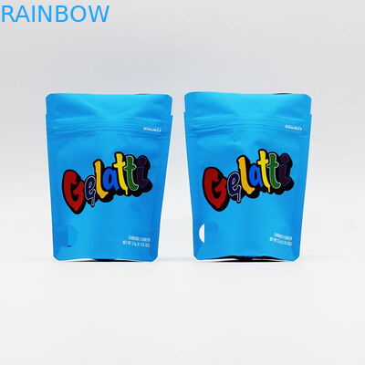 CBD Runtz Ciasteczka z możliwością wielokrotnego zamykania Ziplock Mylar Pouch Bag Materiał MOPP / VMPET / PE
