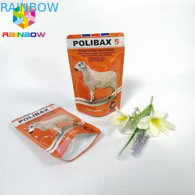 Aluminiowa torebka z dolnym klinem, opakowania dla karmy dla psów Zamykane torby na paszę dla zwierząt