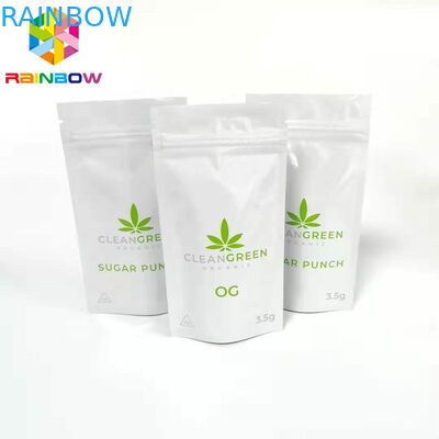 Opakowania torebek z poranną herbatą, błyszczące, dostosowane torebki stojące Certyfikowane przez FDA