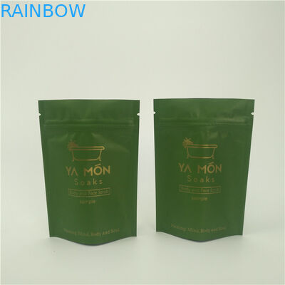 Stand Up Doypack Folia aluminiowa Ziplock Torby do pakowania 8 uncji 16 uncji Opakowanie do szorowania ciała