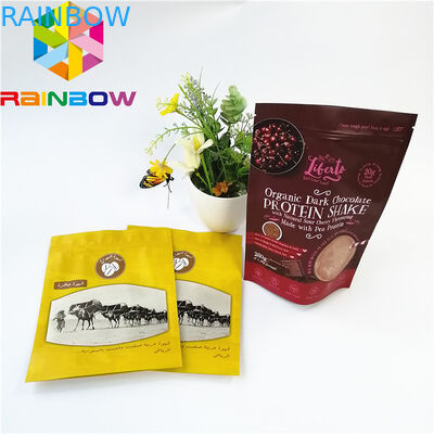 Druk cyfrowy Stand Up Foliowe torby do pakowania Materiał laminatu Logo Dostosowane