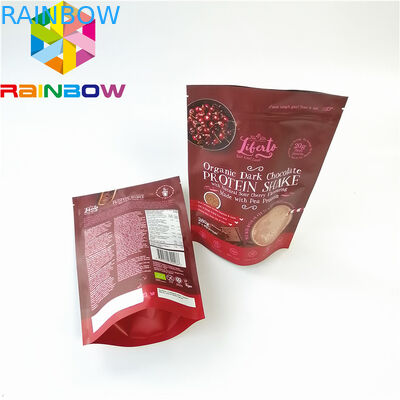 Zapachowa torebka z folii aluminiowej Opakowanie Mylar Plastikowy zamek błyskawiczny na kawę