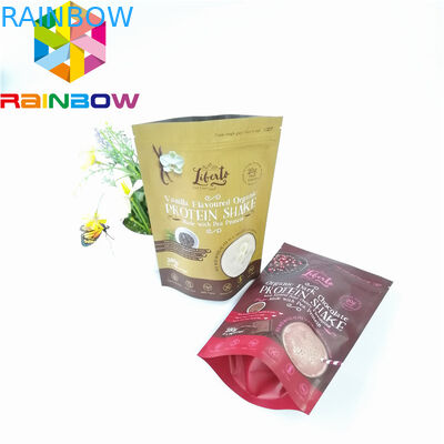 Zapachowa torebka z folii aluminiowej Opakowanie Mylar Plastikowy zamek błyskawiczny na kawę