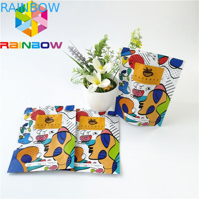 Torebki Mylar Stand Up Zipper Pouch Torby Deser Herbata Kawa Pakowanie Odporny na zapachy Recykling