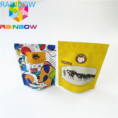 Recykling Plastikowe torby z folii aluminiowej Druk cyfrowy Ciasto Deser Herbata Pakowanie kawy