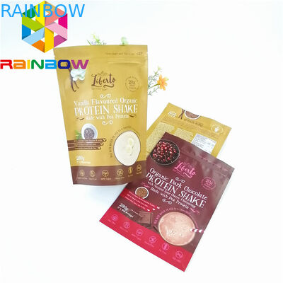 Recykling Plastikowe torby z folii aluminiowej Druk cyfrowy Ciasto Deser Herbata Pakowanie kawy