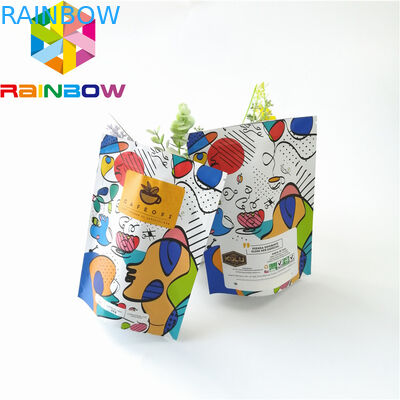 Opakowania plastikowe woreczki Ziplock, torebka z kawą z folii aluminiowej wielokrotnego użytku