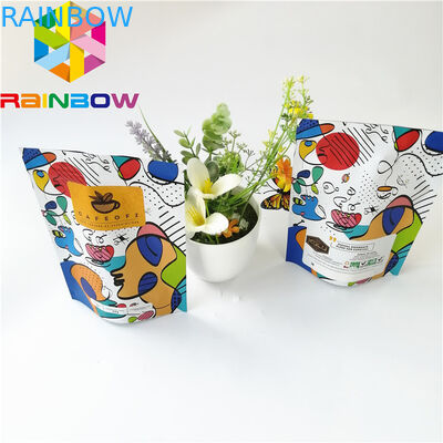 Opakowania plastikowe woreczki Ziplock, torebka z kawą z folii aluminiowej wielokrotnego użytku