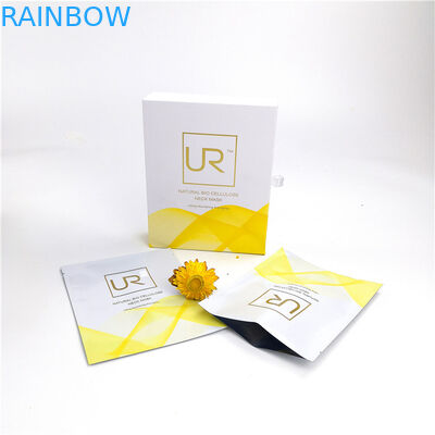 Matowe laminowane papierowe pudełko Opakowanie Esencjonalny olej Maski Torby dostosowane