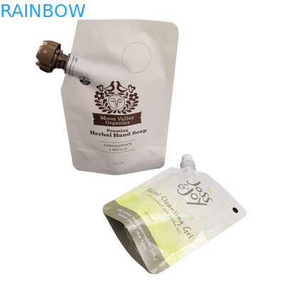 Kosmetyczna maska ​​do twarzy Wylewka Doypack Pouch Torba z dyszami 10 ml 50 ml 100 ml Do płynu w płynie