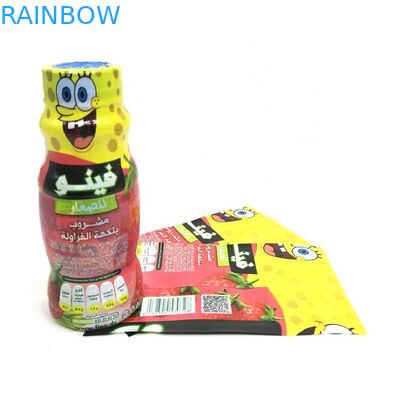 Plastikowe butelki na wodę Etykiety termokurczliwe, Druk cyfrowy termokurczliwy