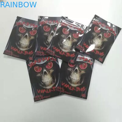 Odporne na dzieci plastikowe torby Ziplock Opakowania z folii aluminiowej Nadruk wklęsły Dostosowane