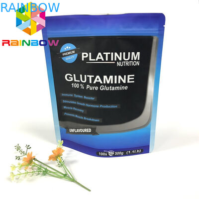 Niestandardowe drukowane opakowanie z przekąskami Stojąca ładownica z możliwością wielokrotnego zamykania Błyszczące wykończenie Ziplock