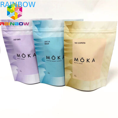 Plastikowe woreczki Sb do kąpieli w matowym wykończeniu Opakowania Folia aluminiowa z możliwością ponownego uszczelnienia do żywności