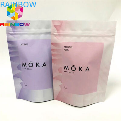 Plastikowe woreczki Sb do kąpieli w matowym wykończeniu Opakowania Folia aluminiowa z możliwością ponownego uszczelnienia do żywności