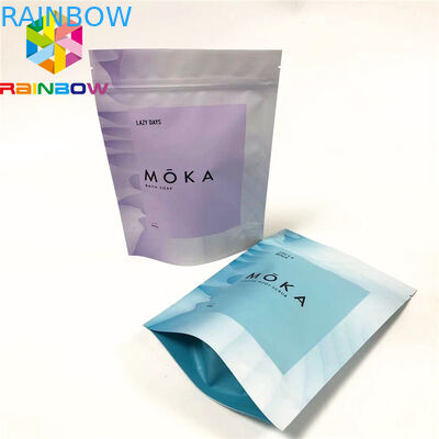 Plastikowe woreczki Sb do kąpieli w matowym wykończeniu Opakowania Folia aluminiowa z możliwością ponownego uszczelnienia do żywności