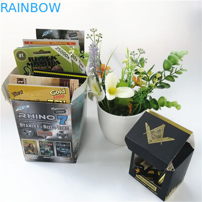 Opakowanie blistrowe dla mężczyzn zwiększające seksualność 350g 400g Papierowe pudełka na kapsułki