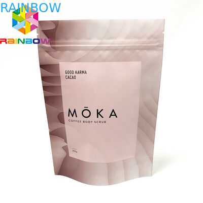 Lekkie opakowanie z plastikowej torebki, stojąca torba klasy spożywczej na peeling ciała Cbd