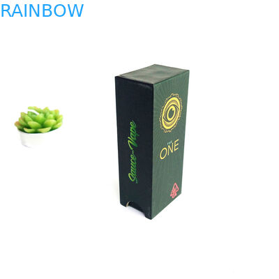 Canna - Opakowanie olejowe Papierowy pojemnik CBD, pudełko kosmetyczne 4c Druk offsetowy