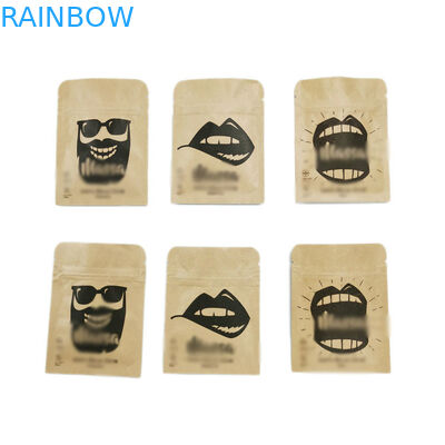 Opakowania na żywność Stojąca kieszeń na suwak Plastikowa torba z recyklingu Ziplock na orzechy