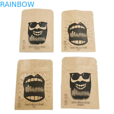 Opakowania na żywność Stojąca kieszeń na suwak Plastikowa torba z recyklingu Ziplock na orzechy