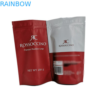 Ekologiczna stojąca torebka z papieru pakowego, 250g plastikowa torebka na proszek w proszku