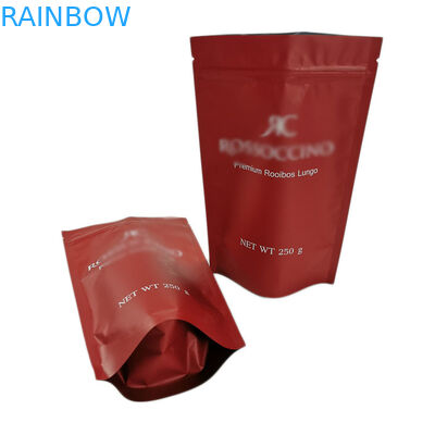 Ekologiczna stojąca torebka z papieru pakowego, 250g plastikowa torebka na proszek w proszku