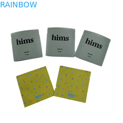 3 boczne zgrzewane plastikowe torebki Opakowanie Mini pokrowiec Zestaw toreb na rzęsy Dostosowany