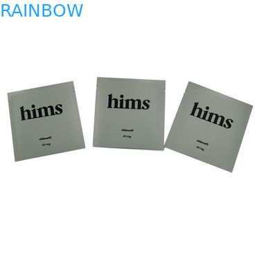 Odporna na wilgoć plastikowa torebka stojąca z folią laminowaną Mini torba na tabletki / leki