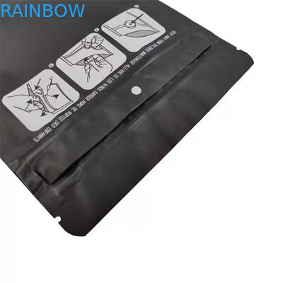 Plastikowe torebki Mylar Opakowanie Dostosowana folia Plastikowa torebka Ziplock zabezpieczona przed dziećmi