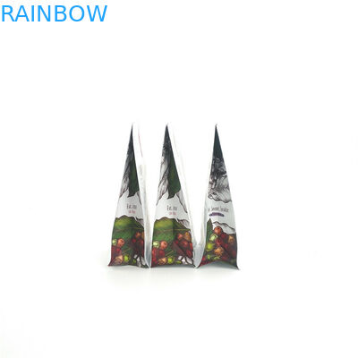 Worki z podwójnym zamkiem z mylaru z dolnym klinem Biodegradowalne plastikowe opakowanie z zaworem