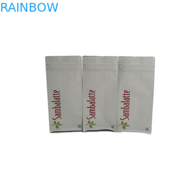 Worki z podwójnym zamkiem z mylaru z dolnym klinem Biodegradowalne plastikowe opakowanie z zaworem