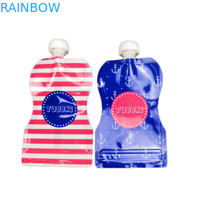 Torby z wylewką wielokrotnego użytku Opakowanie Napój Picie Plastikowa płynna torebka Dostosowane drukowane