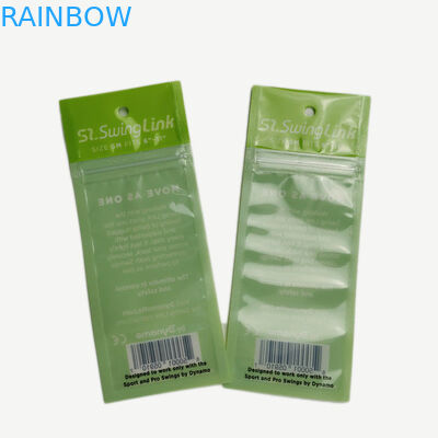 Zapinana na trzy strony zapinana na suwak przednia torba z przezroczystym, przezroczystym spodem